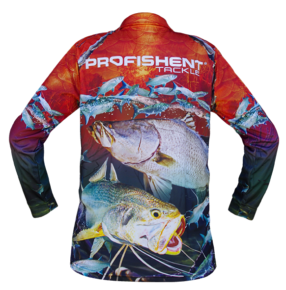 Profishent Barra Threadfin Fishing Shirt