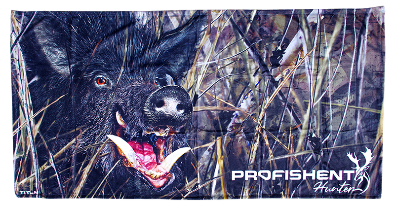 Profishent Black Boar Beach Towel