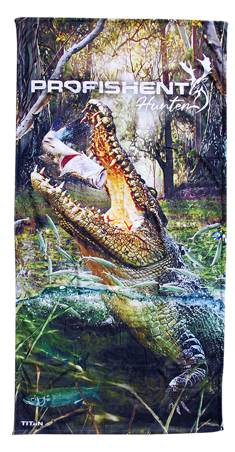 Profishent Crocodile Beach Towel