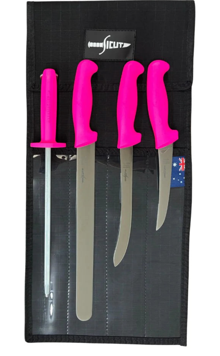 SICUT TACKLE WORLD FISHERMANS PACK PINK