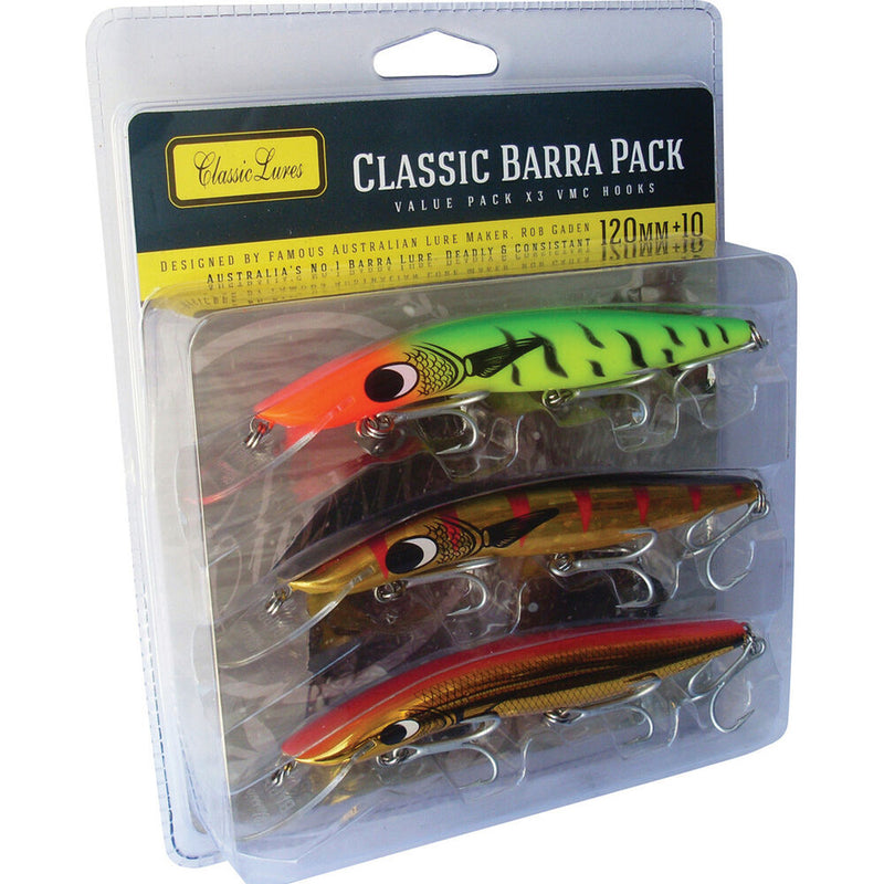Classic 120 Barra +10 Lure 3 Pack