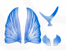 NOMAD SLIPSTREAM FLYING FISH WING PACK