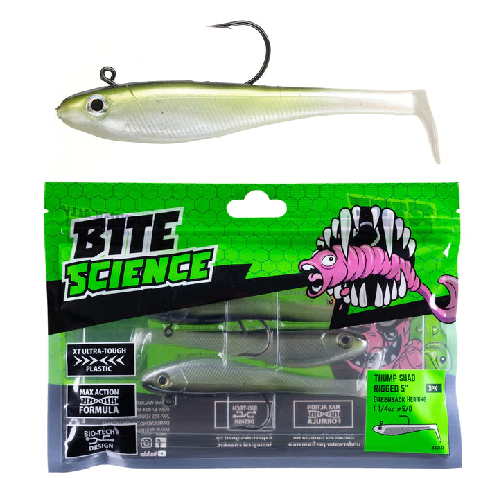 Bite Science Thump Shad Lures