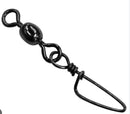 Instinct Swivel Black Crane Coastlock Snaps