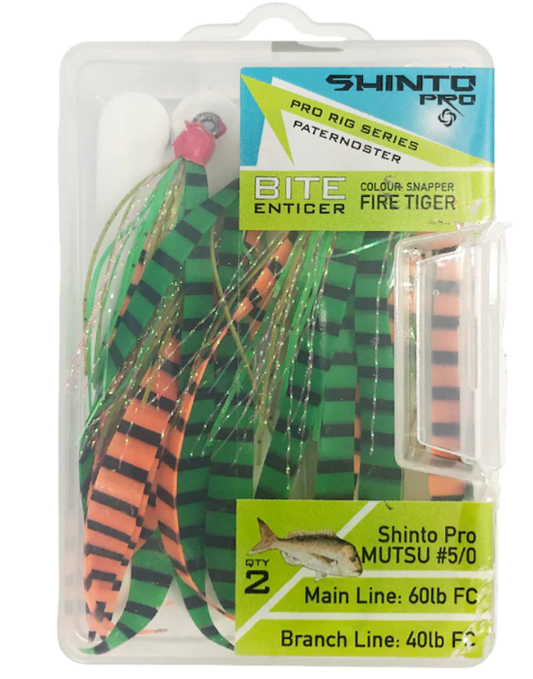 Shinto Pro Bite Enticer Paternoster Mutsu Circle Rig 2pk – Tackle World ...