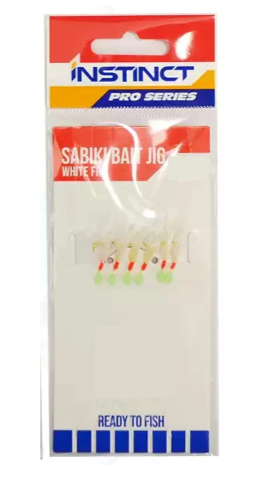 6/8 In 1 Makrelenvorfach Sabiki Squid Jigs Saltwater Fishing Lure High - Foto 3