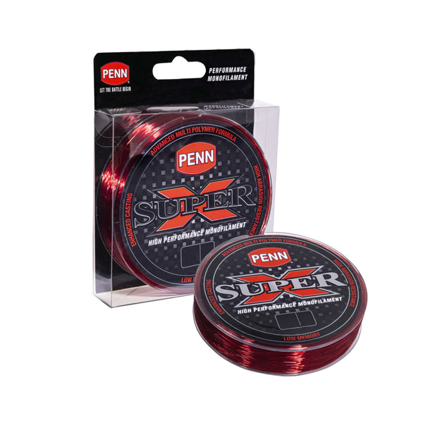 Penn Super X Monofilament - Red