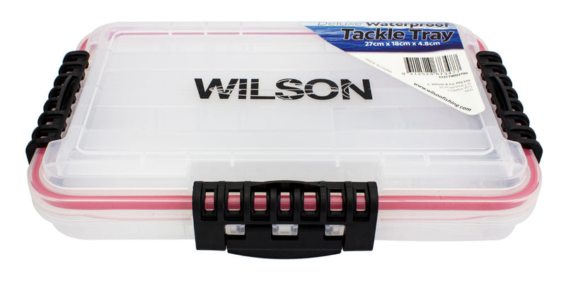 WILSON DELUXE WATERPROOF TACKLE BOX